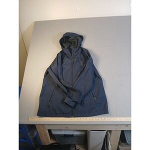 32° Cool Brand Men's Navy Blue Front Zip Windbreaker Jacket Size L Mesh Vented!!